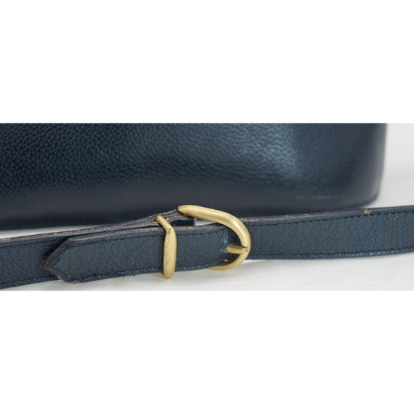 Rare Vintage COACH Madison Pierre 4406 Navy Leather Shoulder Bag in EUC - Picture 6 of 13